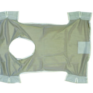 Sling  Commode  Dacron Mesh w/Chains