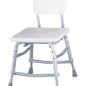 Bath Bench w/Dual Frame Brace Extra H/D  w/Back