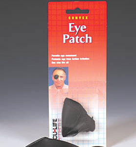 Eye Patch Vinyl Convex Carded (Retail Pkg)