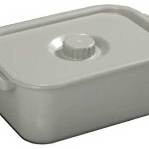 Commode Pail Bariatric Gray
