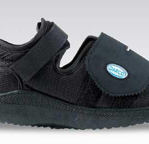 Darco Med-Surg Shoe Black Square-Toe Pediatric