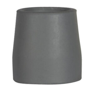 Univ Tips  Grey 1  Shaft - Pr. for Crutch  Walkers  Commodes