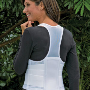 Cincher Female Back Support Medium White