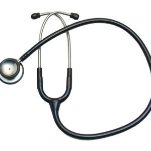 Stainless Steel Stethoscope Adult  Black