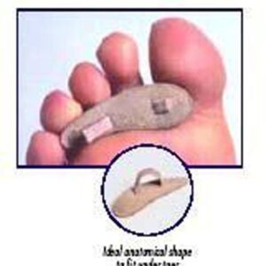 Toe Crest Left Large Pk/3