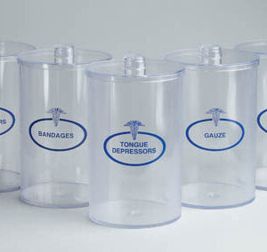 Sundry Jars- Plastic Labeled Set/5