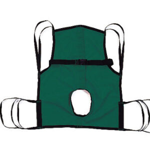 Sling  One-Piece  w/Commode Opening &Position Strap Medium