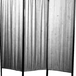Three Panel Privacy Screen Without Wheels