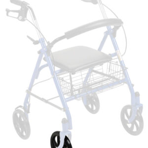 Wheel w/Bearings for Drive Rollator 11061A & B series Blk