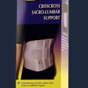 Criss Cross Sacro-Lumbar Support  Large  36  - 42