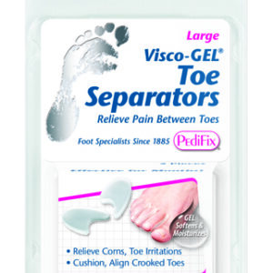 Visco-Gel Toe Separators Extra Large  Pk/2
