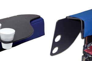 Wheelchair Flip Tray  Left