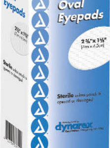 Sterile Oval Eyepad 2 5/8  x 1 5/8  Bx/50