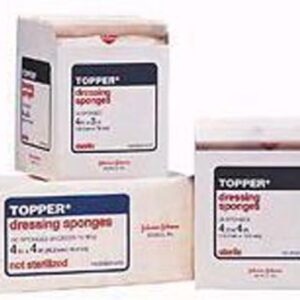 Topper Sponge 3 x3  Non-Sterile Bx/100