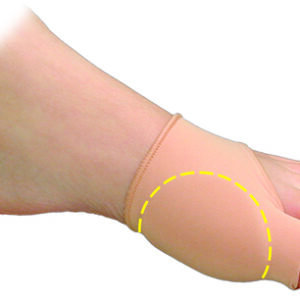 Comfort Gel Skin Bunion Relief Thin Dress Large/X-Large 1pk